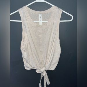 Lululemon tie front tank top